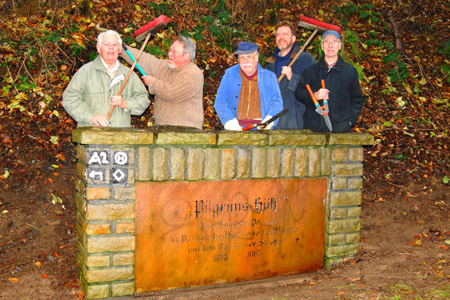 Gerd Horn, Wolfgang Hermes, J�rg Liese, Manfred Overradt und Hans-Dieter P�ppe - klick f�r gro�es Bild