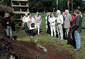 vor dem Moorprofil