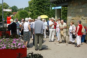 vor der Kasse - klick für großes Bild