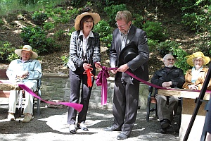 Dr. Dagmar Goch und Manfred Overath - geschafft - klick fr groes Bild