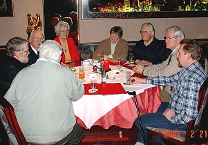 Stammtisch im Vereinslokal