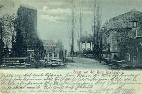 Burghof um 1898